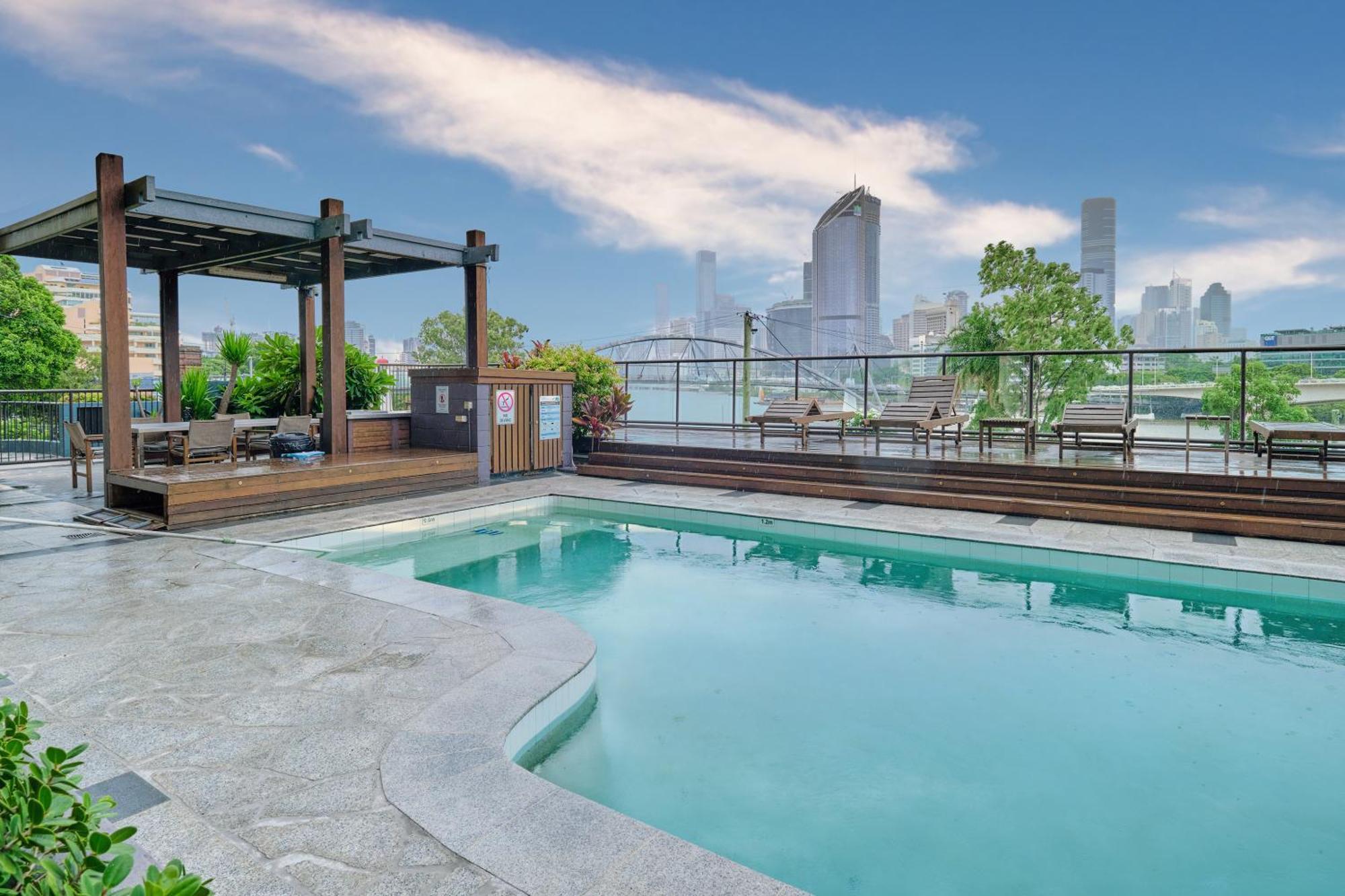 River Plaza Apartments Brisbane Southbank Экстерьер фото