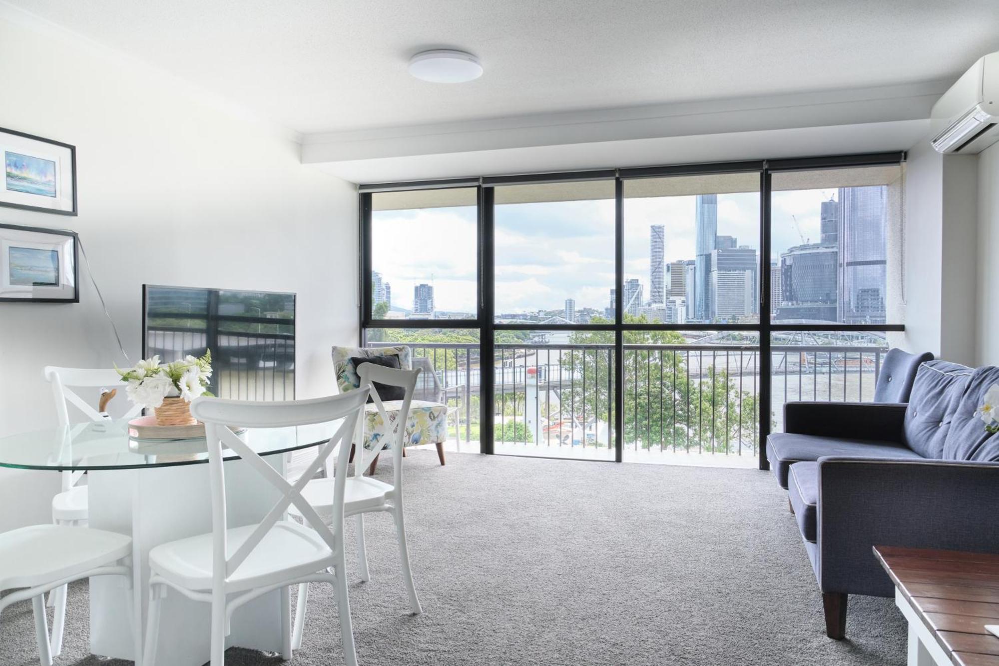 River Plaza Apartments Brisbane Southbank Экстерьер фото
