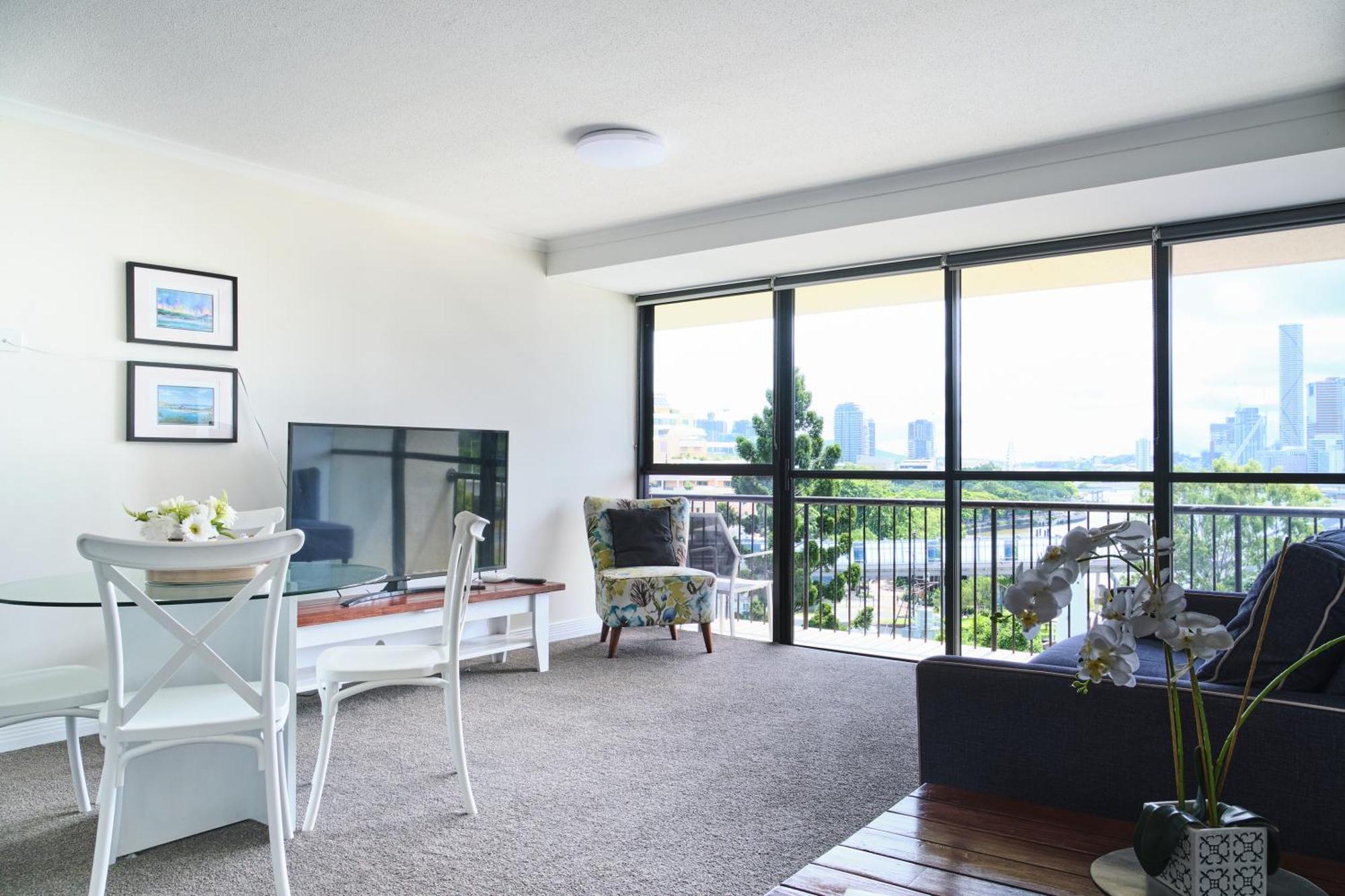 River Plaza Apartments Brisbane Southbank Экстерьер фото
