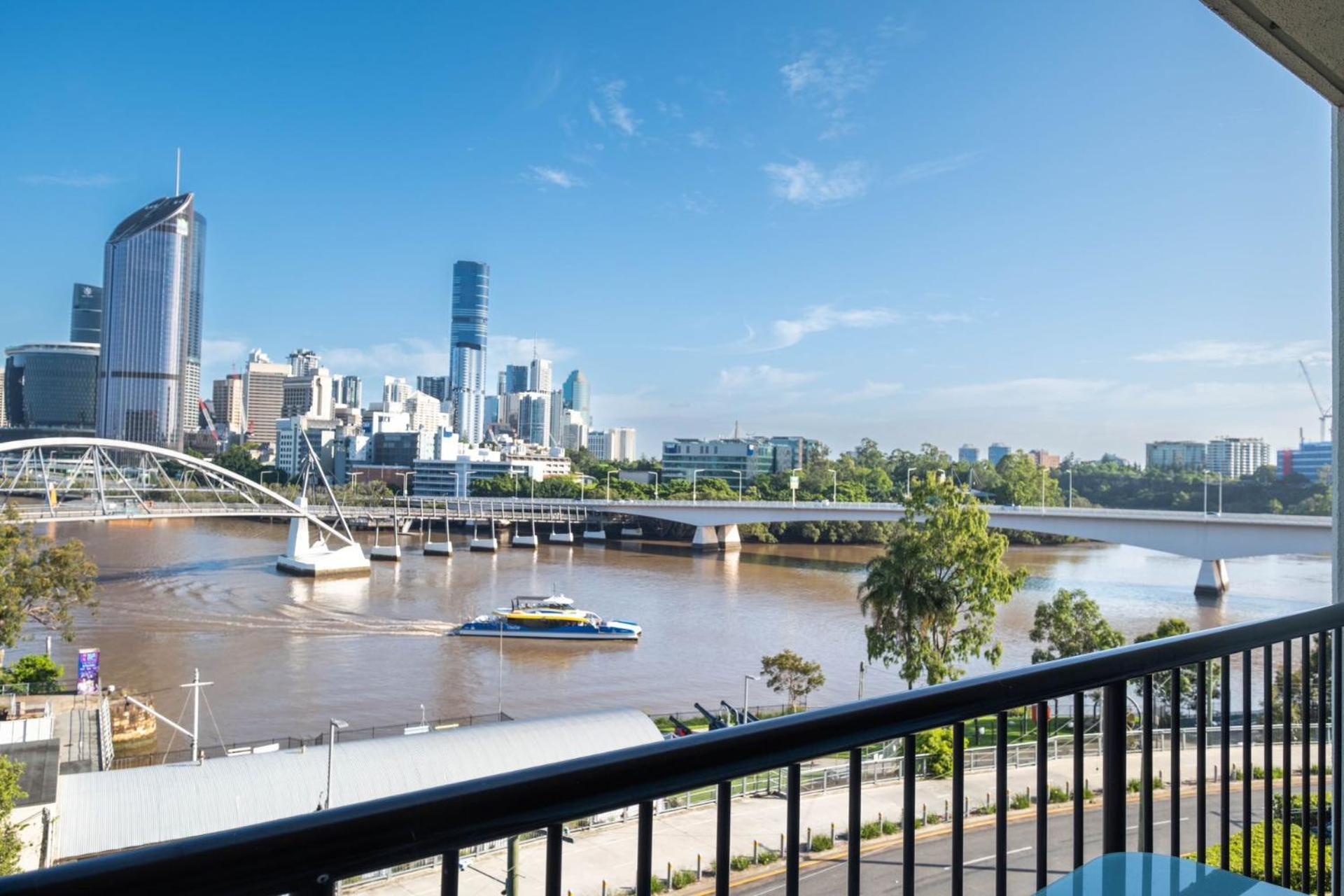River Plaza Apartments Brisbane Southbank Экстерьер фото